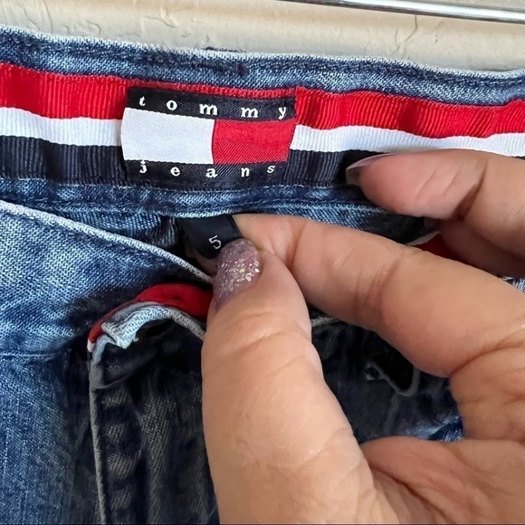 Tommy Hilfiger Vintage Luy-Luy Bermuda Denim Shorts - Picture 8 of 10